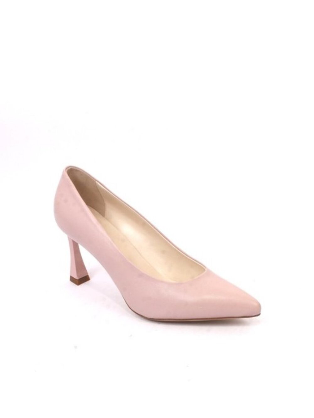 Gianni Ferrante 559B Pink Leather Stiletto Heels Pointy Pumps